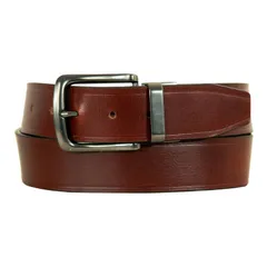 エディー バウアー レディース アクセサリー ベルト レザー Mens Eddie Bauer 145in Smooth Reversibleather Belt Brown Tan ブラウンのサムネイル