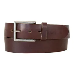 エディー バウアー レディース アクセサリー ベルト レザー Mens Eddie Bauer 145in Reinforced Tab Leather Belt Brown ブラウンのサムネイル