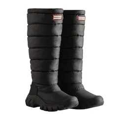 ハンター レディース シューズ ブーツ・レインブーツ トール Hunter WomensLadies Intrepid Tall Snow Boots Black ブラック