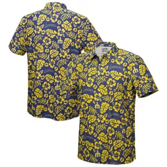 レインスプーナー レディース トップス Tシャツ ポロシャツ Mens Reyn Spooner Blue Seattle Mariners Cooperstown Pua Performance Pのサムネイル