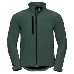 ラッセルアスレチック レディース アウター ジャケット・ブルゾン Russell Athletic Russell Mensoft Shell Jacket Bottle Green グリーンのサムネイル
