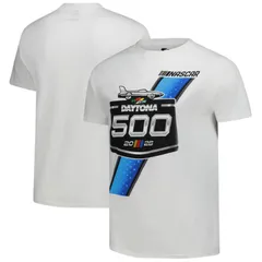 スターター レディース トップス Tシャツ Menstarter White NASCAR 2026 Daytona 500 Prime Time TShirt Nas White ホワイトのサムネイル