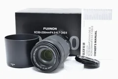 ★光学極上★ フジフイルム FUJIFILM XC 50-230mm F4.5-6.7 OIS II ブラック 《元箱付・付属品多数！》★完動品★ #A603173のサムネイル