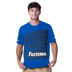 スターター レディース トップス Tシャツ Menstarteroyal Chris Buescher Fastenall Star Extreme TShirt Nas Blue ブルーのサムネイル
