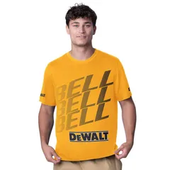 スターター レディース トップス Tシャツ Menstarter Yellow Christopher Bell DeWalt All Star Extreme TShirt Nas Yellow イのサムネイル