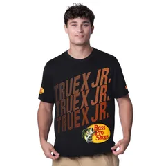 スターター レディース トップス Tシャツ Menstarter Black Martin Truex Jr Bass Pro Shops All Star Extreme TShirt Nas Blのサムネイル