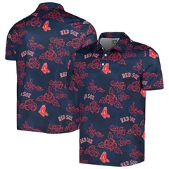 レインスプーナー レディース トップス Tシャツ ポロシャツ プリント Mens Reyn Spooner Navy Boston Red Sox Cooperstown Collection Puaのサムネイル