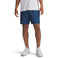 アンダーアーマー レディース ボトムス ハーフパンツ・ショーツ ショートパンツ Mens Under Armour 825in Woven Wordmark Shorts Wham Blue ブルー