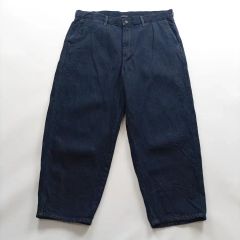 PORTER CLASSIC デニムパンツ インディゴ テーパード - メルカリ