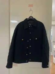 Jucy Judy キルティング ジャケット ブラック 55-66 オーバーサイズ