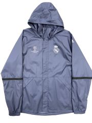 00s adidas レアル・マドリード ナイロンジャケット セットアップ 黒
