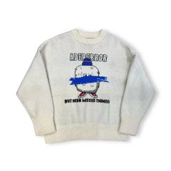 ADERERROR 2019FW ネイビー ニットセーター - メルカリ