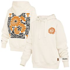프레스 박스 레이디스 탑스 티셔츠 파커 Womens Pressbox Cream Tennessee Volunteers Elena Janise Hoodie Ten Beig