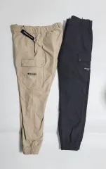 新品) DISCOVERY レディース 高伸縮 弱起毛 カーゴジョガーパンツ 25 28
