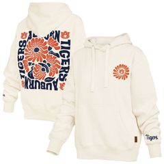 프레스 박스 레이디스 탑스 티셔츠 파커 Womens Pressbox Cream Auburn Tigers Elena Janise Hoodie Aubeige 베이지