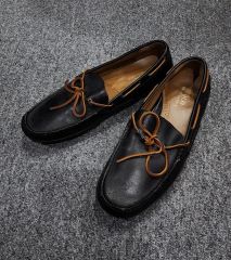 Polo Ralph Lauren ローファー ブラウン 25.5cmリザード - メルカリ