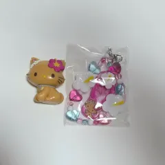 Sanrio サンリオ 2種 チャーミーキティ Tropical Vacation フィギュア ストラップ セット まとめ売り