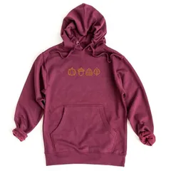 Simply Sage Market レディース トップス Tシャツ 刺繍 パーカー グラフィック Simply Sage Market Embroidered Fall Icons Womens Graphic Hoodie Maroon マルーン