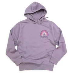 Simply Sage Market レディース トップス Tシャツ 刺繍 パーカー グラフィック Simply Sage Market Embroidered Mama Rainbow Womens Graphic Hoodie Plum プラム