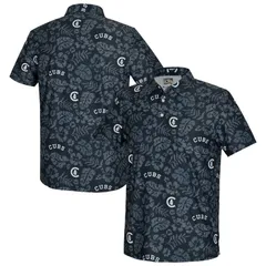 レインスプーナー レディース トップス Tシャツ ポロシャツ Mens Reyn Spooner Navy Chicago Cubs Cooperstown Pua Performance Poloのサムネイル