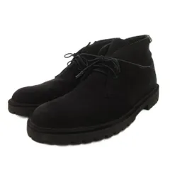 クラークス clarks beams 別注 DESERT ROCK GTX ブーツ ショート レースアップ スエード 42 黒 ブラック /FF ■GY18