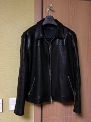 アニエスベー レザージャケット 本革 フランス製 着画あり - メルカリ