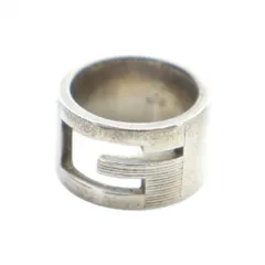 グッチ GUCCI 指輪 アクセサリー リング ロゴ Silver925 11号 シルバー色 ■GY18 /MQ