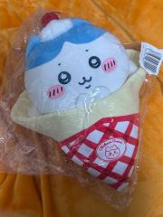 ちいかわ クレープくじ A賞 ハチワレ ぬいぐるみ クッション グッズ