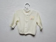 （日本）キッズ クマ ニット カーディガン 70 （状態良好）