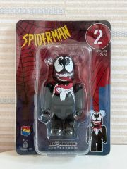 Happy くじ MARVEL ヴェノム ベアブリック 100% - メルカリ