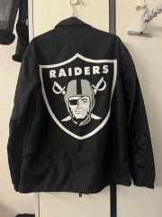 90s RAIDERS Starter ウォームアップジャケット 黒 - メルカリ