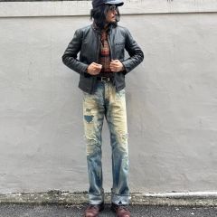 キムタク着 UNUSED アンユーズド スエードレザー ジャケット