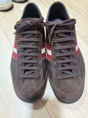 BALLY バリー 新品メンズレザースニーカー42箱付き 105600円27程度 