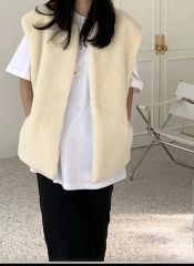 お値下げ BATONER ピュアモヘアベスト - メルカリ