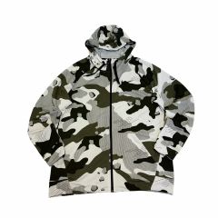 VALENTINO VLTNロゴ カモフラ柄ジップパーカー ピッチョーリ期 L VALENTINO VLTNロゴ カモフラ柄ジップパーカー ピッチョーリ期 L