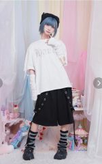 レフレム REFLEM 2WAYボンテージスウェットカーゴオーバーオール