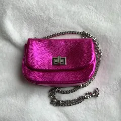 ピンク ミニ チェーンバッグ ZARA
