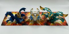 爆TECH!爆丸 グリフデッキ 将ファルコ&皇レオネス&軍イカラス 爆丸