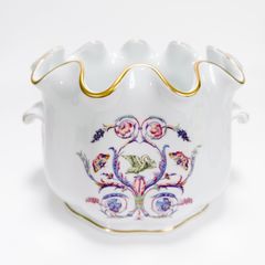 ☆良品☆マイセン　ベーシックフラワー　一つ花　キャッシュポット　植木鉢 ☆良品☆マイセン ベーシックフラワー 一つ花 キャッシュポット 植木鉢