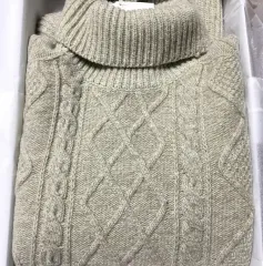 LACOSTE ラコステ ケーブル タートルネック セーター ニット
