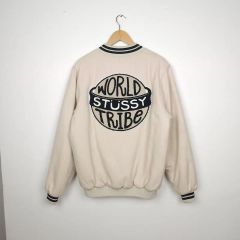 レア ステューシー STUSSY スタジャン 1991 サーフィンクラブ - メルカリ