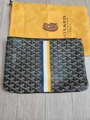 ゴヤール GOYARD 長財布 折り財布 サンロック グレー ヘリンボーン柄 ゴヤール GOYARD 長財布 折り財布 サンロック グレー ヘリンボーン柄