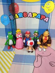 マリオ フィギュア ヨシ/ピーチ/ドンキーコング 外 6種 ヴィンテージトイ おもちゃ
