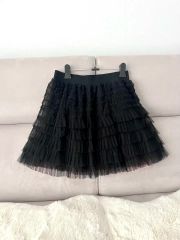 みずき様専用】Bibiy. チュールフレアスカート ブラック Fサイズ