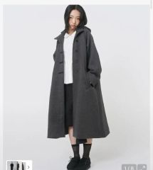 FEKETE】ハイフードロングダッフルコート ネイビー Mサイズ - メルカリ