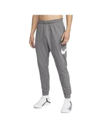 NIKE スウッシュ ドライフィット スタンダードフィット テーパードフィット パンツ M グレー