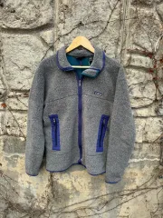 90s パタゴニア usa レトロ x pef ファイル フリース ジャケット