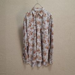 超希少&Lサイズ!VTG50'sタウンクラフトアトミック柄レーヨンシャツ袋襟