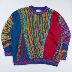 美品 good配色 COOGI クージー 3Dニット 立体編み M - メルカリ