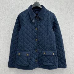 BURBERRYBLUE LABEL キルティングジャンパーフード付き着脱可 - メルカリ